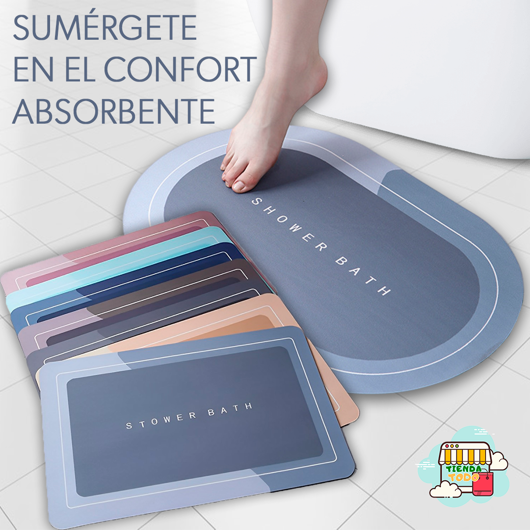 Tapete de baño - Ultra Absorbente y Antideslizante